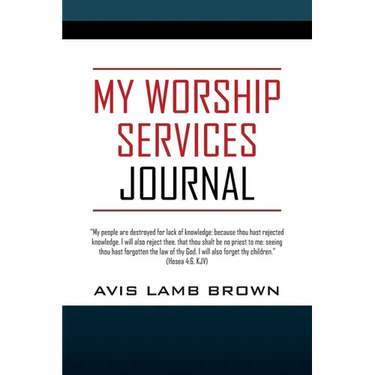 My Worship Services Journal