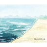 Beach Landscape Guest Book to sign