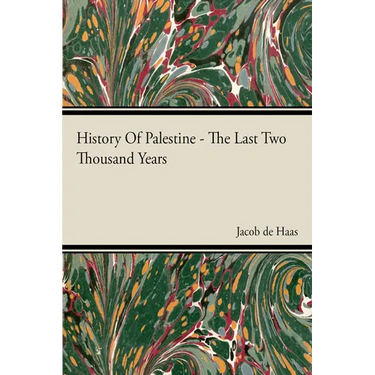 History Of Palestine - The Last Two Thousand Years