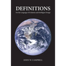 Definitions: On the Language of Evolution and Intelligent Design