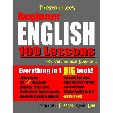 Preston Lee's Beginner English 100 Lessons For Vietnamese Speakers