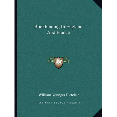 Bookbinding In England And France