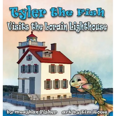 Tyler the Fish Visits the Lorain Lighthouse