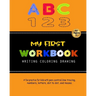 My First Workbook For Kids: A fun practice for kids with pen control, line tracing, numbers, letters, dot to dot, and mazes.