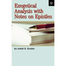 Exegetical Analysis With Notes on Epistles