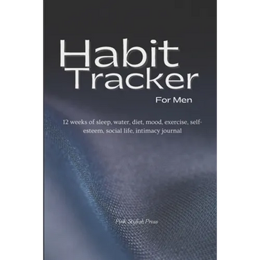 Habit Tracker: 12 weeks Planner and Organizer for Sleep, Water, Diet, Moods, Exercise, Self-Esteem, Relationships, Stress and Anxiety