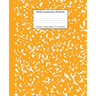 Marble Composition Notebook College Ruled: Orange Marble Notebooks, School Supplies, Notebooks for School