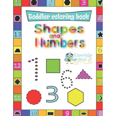 Shapes and Numbers: Coloring And Tracing Shapes, And Numbers 1-1000. Preschool Book For Boys And Girls Aged 3-8. Best Way To Learn Shapes And Numbers.