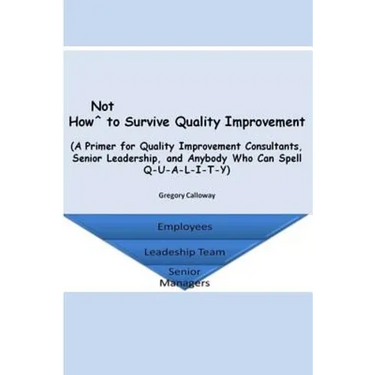 How Not to Survive Quality Improvement: A Primer for Quality Improvement Consultants, Senior Leadership, and Anybody Who Can Spell Q-U-A-L-I-T-Y