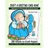Craft a Greeting Card Now!: Whimsical Papercraft Activity Book