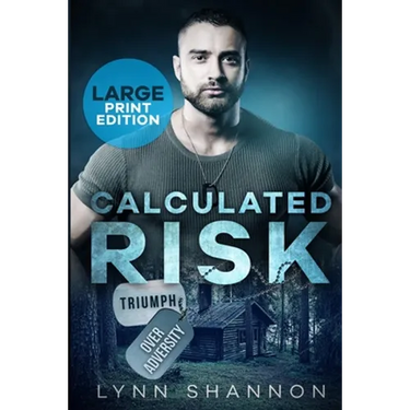 Calculated Risk: A Small-town Christian Romantic Suspense (Large Print)