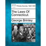 The Laws of Connecticut.