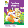 School Zone Spelling Puzzles Grades 1-2 Workbook