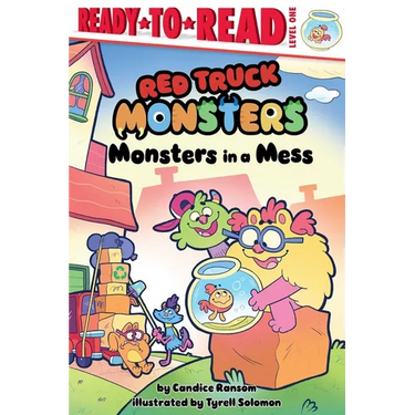 Monsters in a Mess: Ready-To-Read Level 1