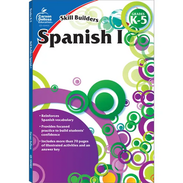 Spanish I, Grades K - 5 (Skill Builders), Grades K - 5