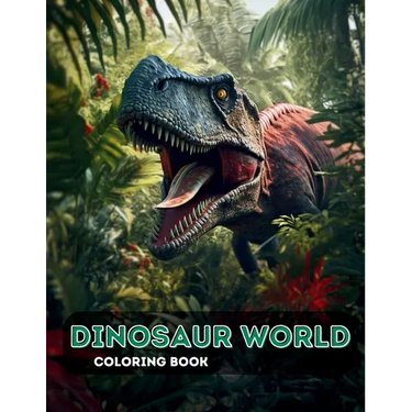 Dinosaur World: Embark on a Colorful Jurassic Journey for Kids to Color