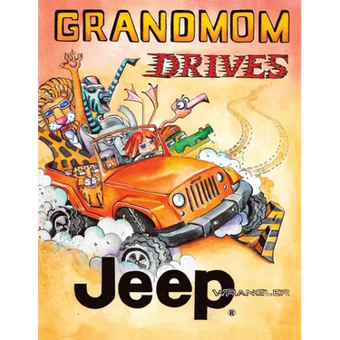 Grandmom Drives A Jeep