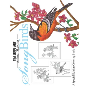 Song Birds: A Special Edition Coloring Book