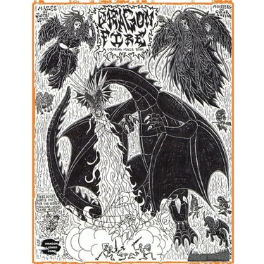 Dragon Fire: Coloring Maze Book