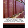 Anacostia River And Tributaries, District Of Columbia And Maryland