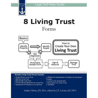 8 Living Trust Forms: Legal Self-Help Guide