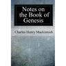 Notes on the Book of Genesis