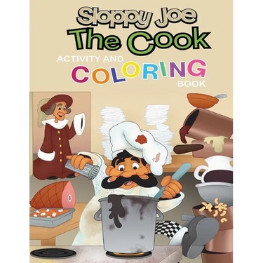 Sloppy Joe the Cook Activity and Coloring Book