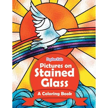 Pictures on Stained Glass (A Coloring Book)