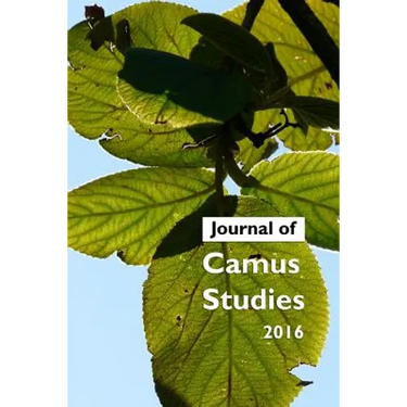 Journal of Camus Studies 2016