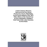 A Semi-Centenary Discourse, Delivered in the First African Presbyterian Church, Philadelphia, On the Fourth Sabbath of May, 1857: With A History of th