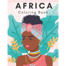 Africa Coloring Book.: African Coloring Book for Kids and Adults.