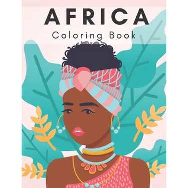 Africa Coloring Book.: African Coloring Book for Kids and Adults.