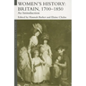 Women's History, Britain 1700-1850: An Introduction