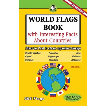 World Flags Book with Interesting Facts About Countries