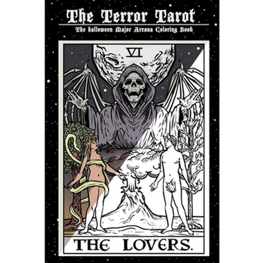 The Terror Tarot: The Halloween Major Arcana Coloring Book