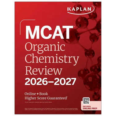 MCAT Organic Chemistry Review 2026-2027: Online + Book