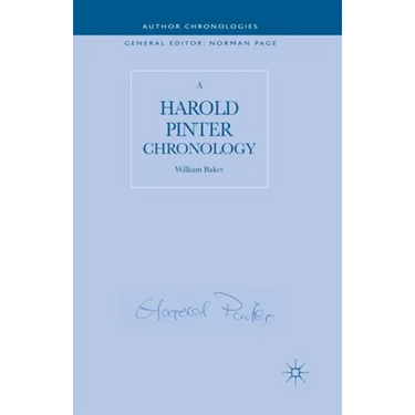 A Harold Pinter Chronology