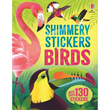 Shimmery Stickers Birds