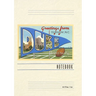 Vintage Lined Notebook Greetings from Duke University, Durham
