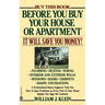 Before You Buy Your House or Apartment