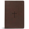 CSB Super Giant Print Reference Bible, Value Edition, Brown Leathertouch