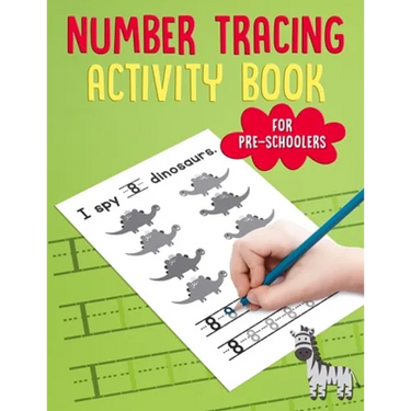 Number Tracing Activity Book for PreSchoolers: Traceable Number Workbook with Practice Pages: Counting 1 to 10 for Pre-K, Kindergarten & Kids Age 3-5