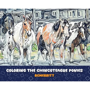Coloring the Chincoteague Ponies