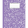 Marble Composition Notebook College Ruled: Lavender Marble Notebooks, School Supplies, Notebooks for School