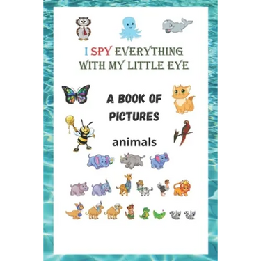 A book of pictures: animals: Activity Book For Kids Ages 3-6