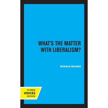 What's the Matter with Liberalism?