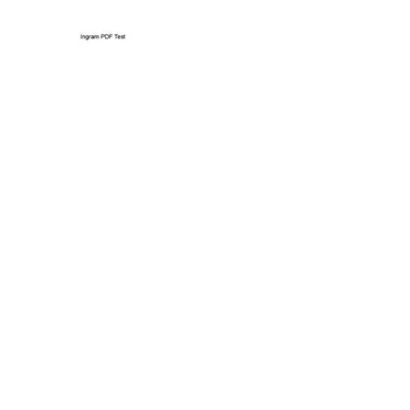 Ingram PDF Test