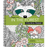 Color & Frame - In the Forest (Adult Coloring Book)