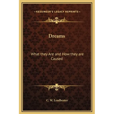 Dreams: What they Are and How they are Caused