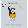 Halloween with Louis the Husky